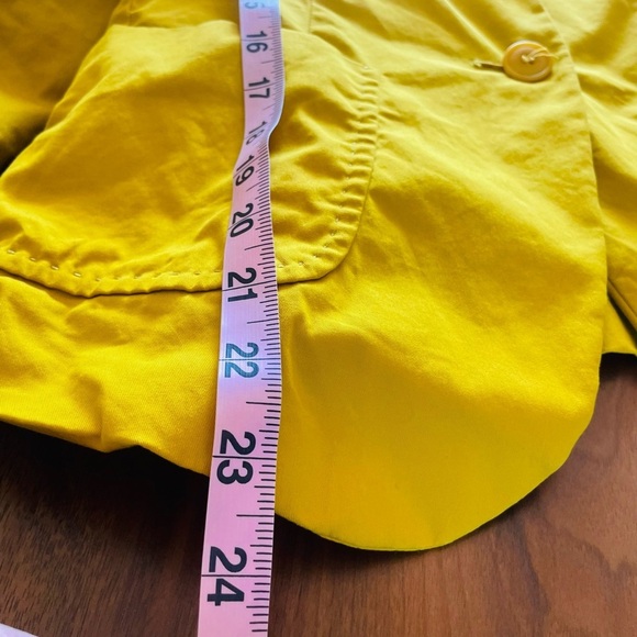 Weekend MaxMara Yellow Blazer Jacket - Picture 11 of 13